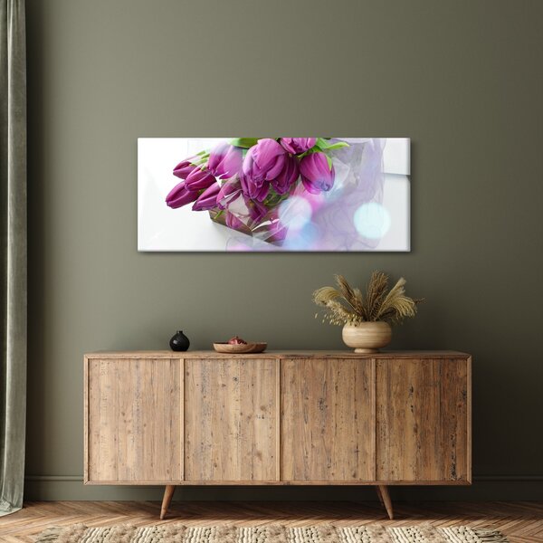 Slika - buket tulipana (120x50 cm)