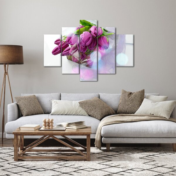 Slika - buket tulipana (150x105 cm)