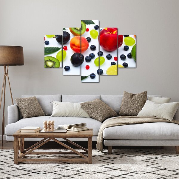 Slika voća s kapima vode (150x105 cm)