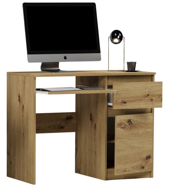 Moderni pisaći, uredski stol MODERN N-33 - razne verzije boja antracit mix artisan