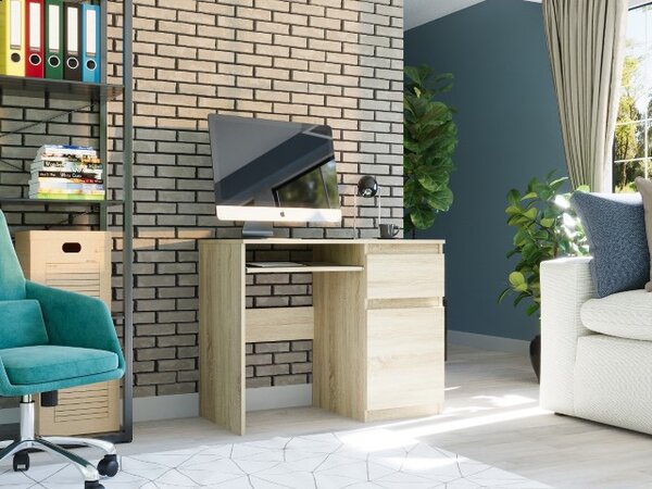 Moderni pisaći, uredski stol MODERN N-33 - razne verzije boja antracit mix artisan
