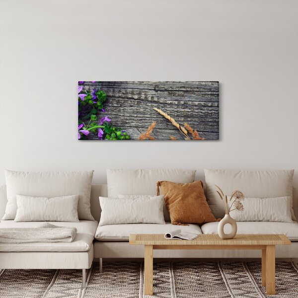 Slika - livadsko cvijeće (120x50 cm)