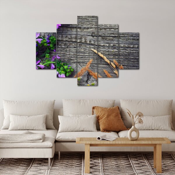 Slika - livadsko cvijeće (150x105 cm)