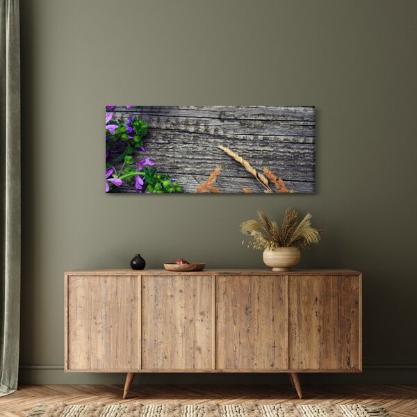 Slika - livadsko cvijeće (120x50 cm)