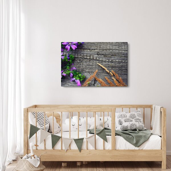 Slika - livadsko cvijeće (90x60 cm)