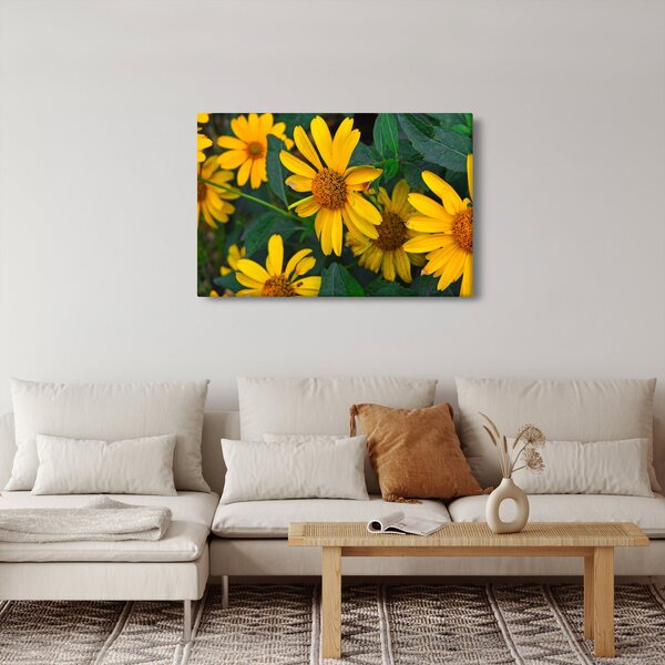 Slika žutih cvjetova (90x60 cm)