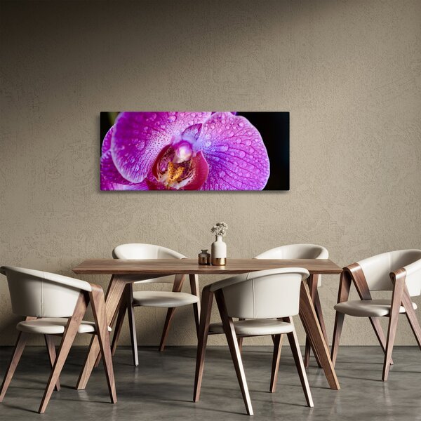 Detajlna slika cvijeta orhideje (120x50 cm)