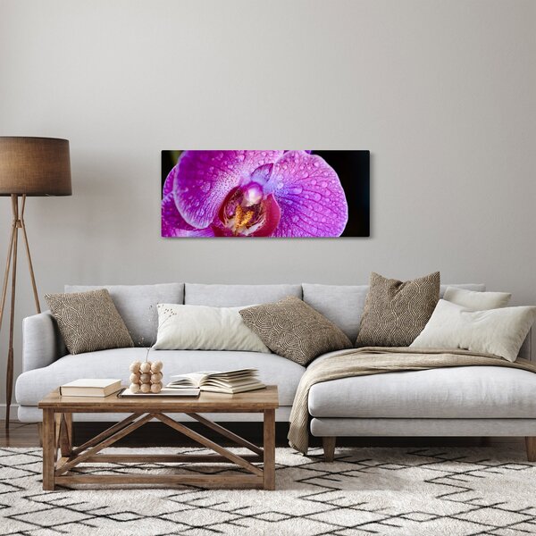 Detajlna slika cvijeta orhideje (120x50 cm)