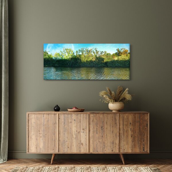 Slika - jezero (120x50 cm)