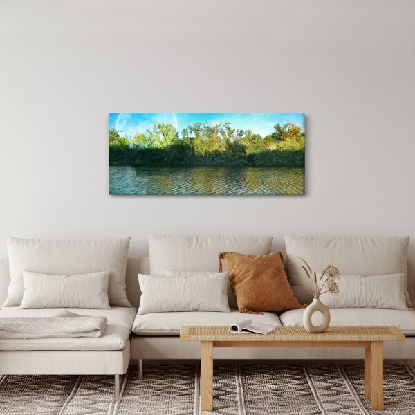 Slika - jezero (120x50 cm)