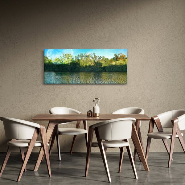Slika - jezero (120x50 cm)