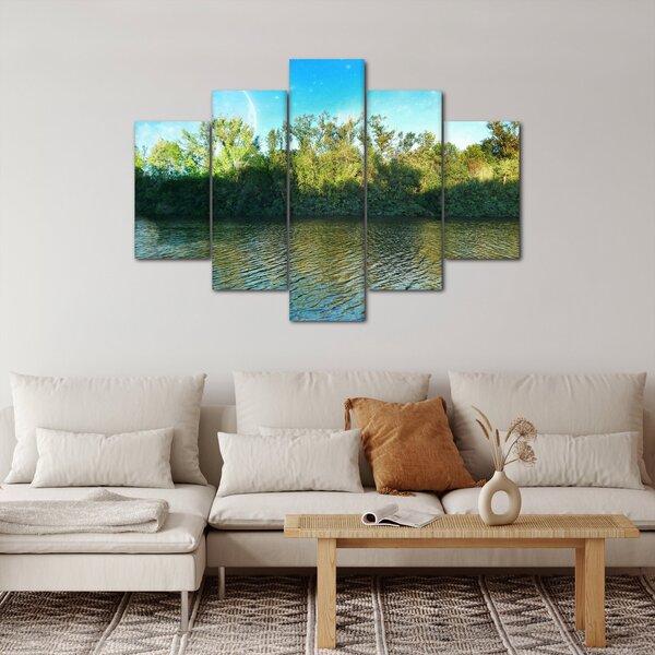 Slika - jezero (150x105 cm)