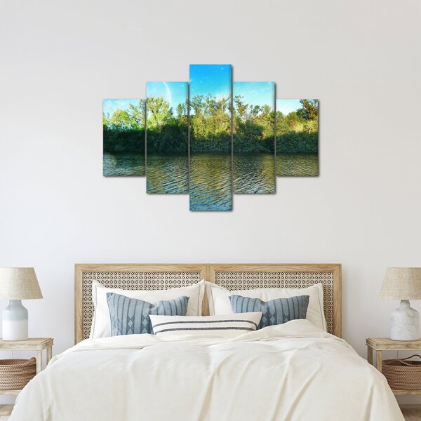 Slika - jezero (150x105 cm)