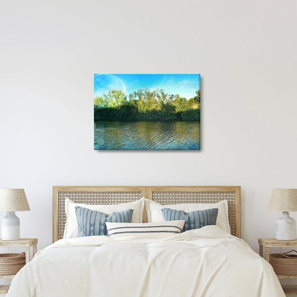 Slika - jezero (70x50 cm)