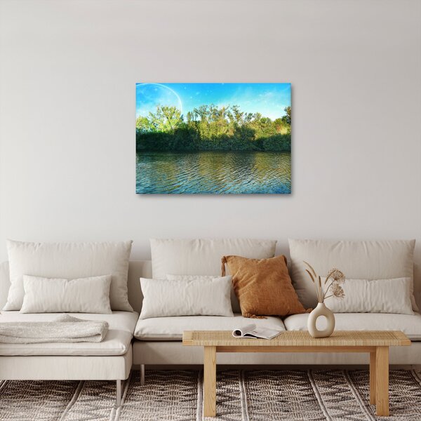 Slika - jezero (70x50 cm)