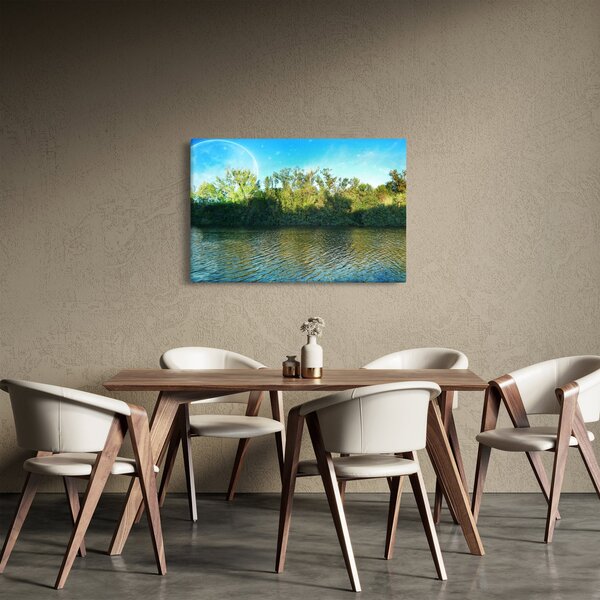 Slika - jezero (90x60 cm)