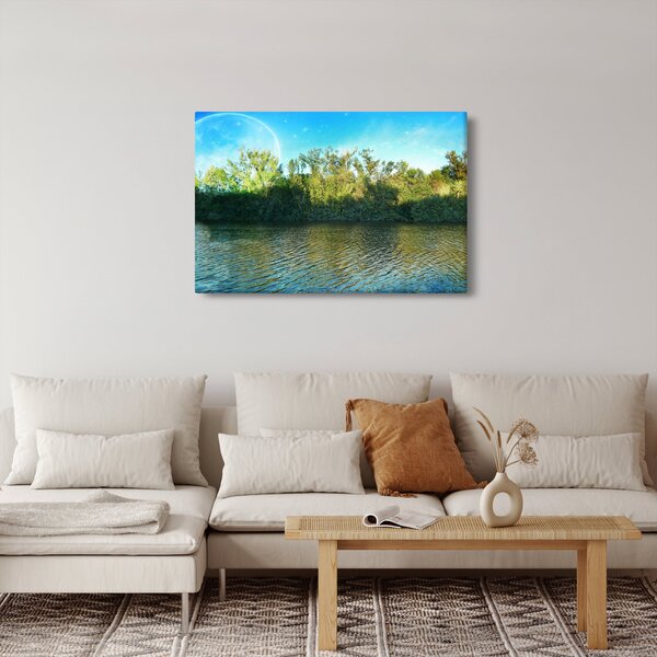 Slika - jezero (90x60 cm)