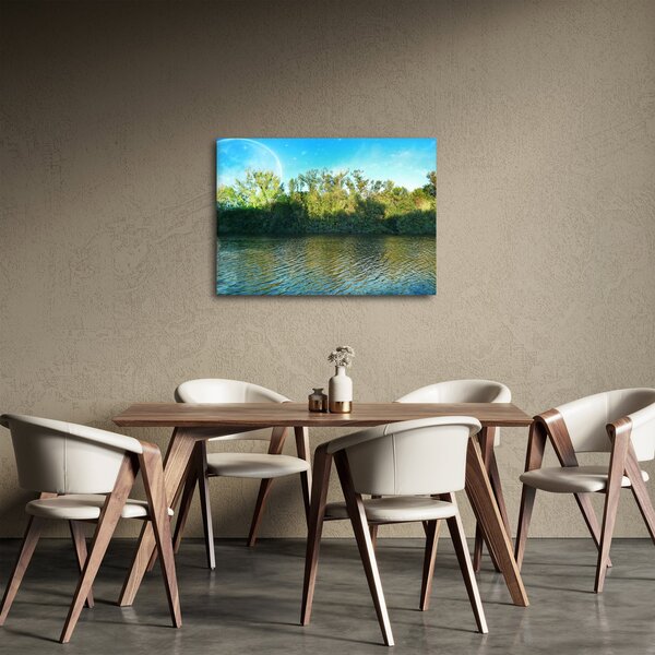 Slika - jezero (70x50 cm)