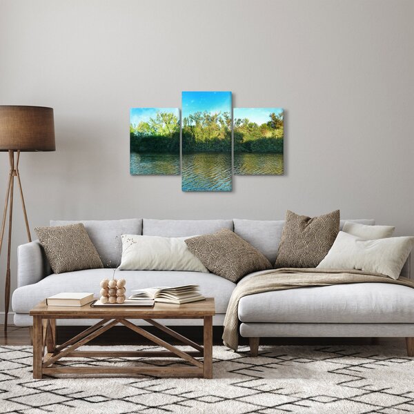 Slika - jezero (90x60 cm)