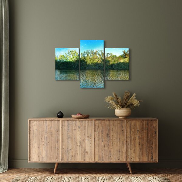 Slika - jezero (90x60 cm)