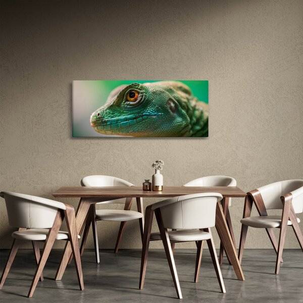 Detaljna slika guštera (120x50 cm)