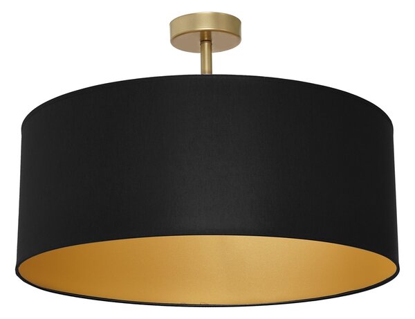 BEN BLACK/GOLD stropna svjetiljka 3xE27