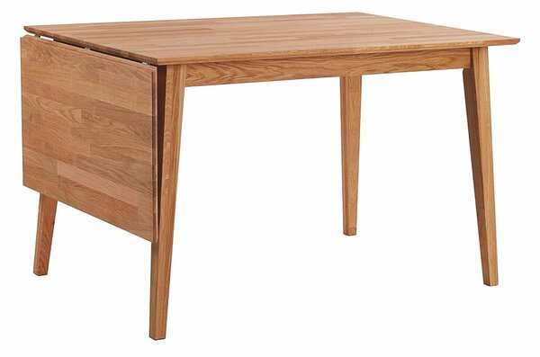 Rasklopivi blagovaonski stol od drveta hrasta Rowico Mimi, 120 x 80 cm