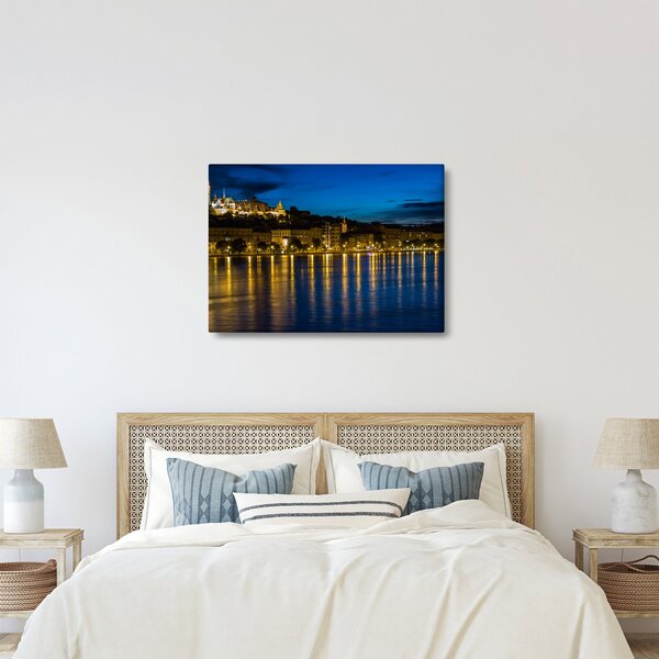 Slika noćnog grada (70x50 cm)