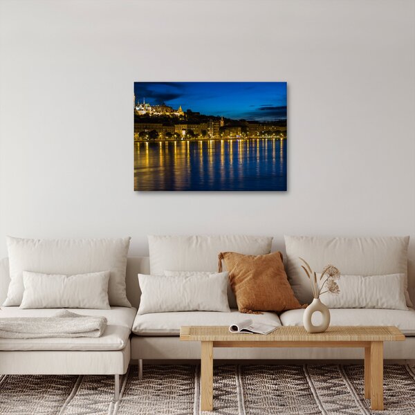 Slika noćnog grada (70x50 cm)