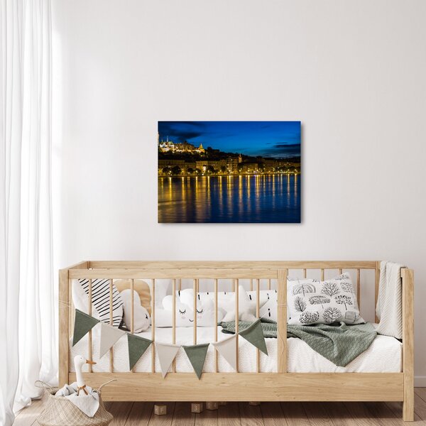 Slika noćnog grada (70x50 cm)