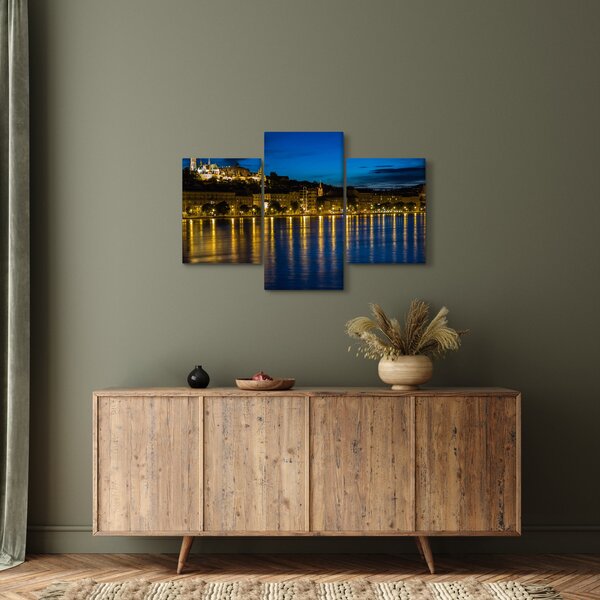 Slika noćnog grada (90x60 cm)