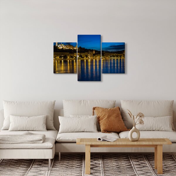 Slika noćnog grada (90x60 cm)