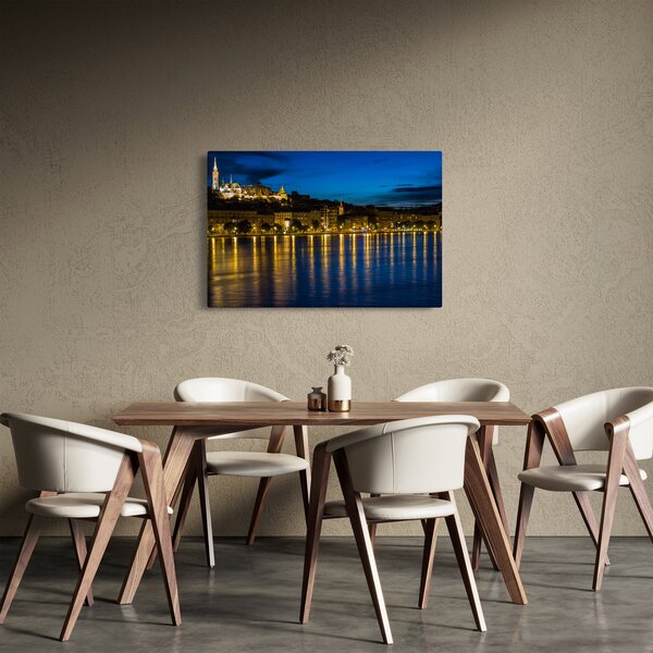 Slika noćnog grada (90x60 cm)