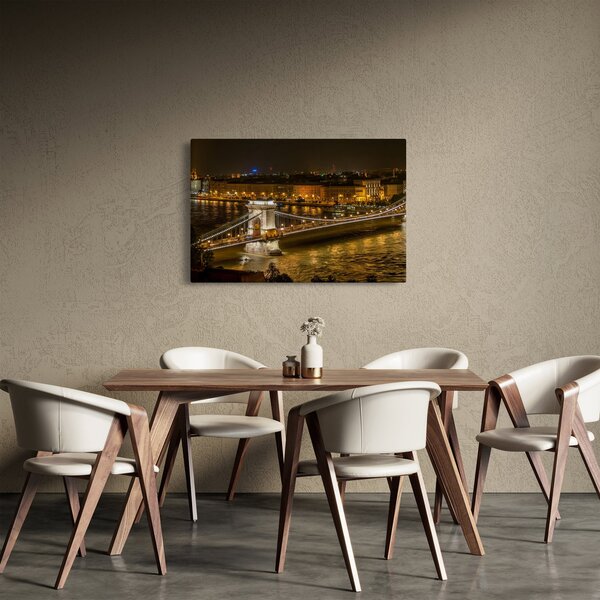Slika noćnog grada (90x60 cm)