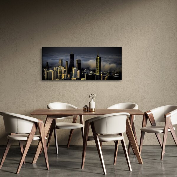 Slika grada u oblacima (120x50 cm)