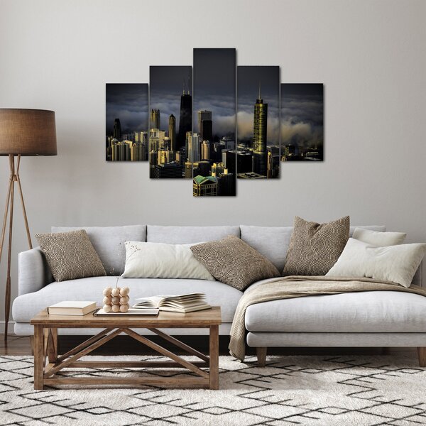 Slika grada u oblacima (150x105 cm)