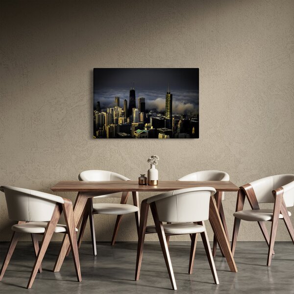 Slika grada u oblacima (90x60 cm)