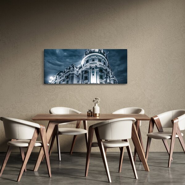Slika arhitekture u tami (120x50 cm)
