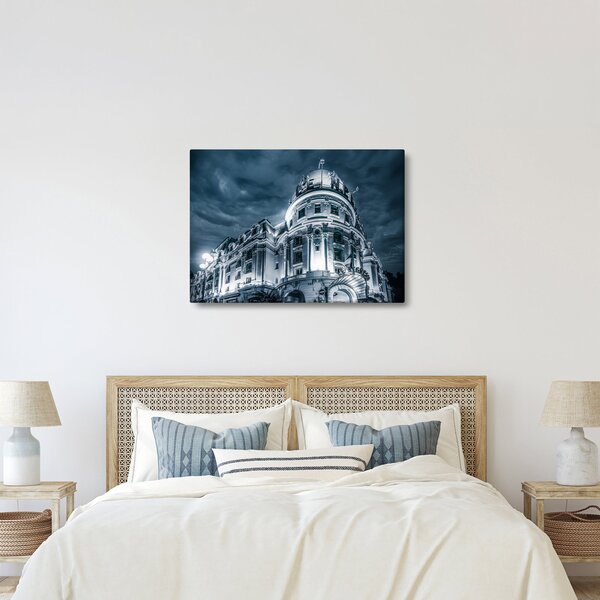 Slika arhitekture u tami (70x50 cm)