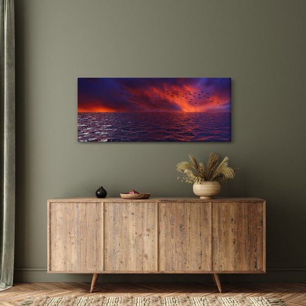 Slika mora s pticama (120x50 cm)