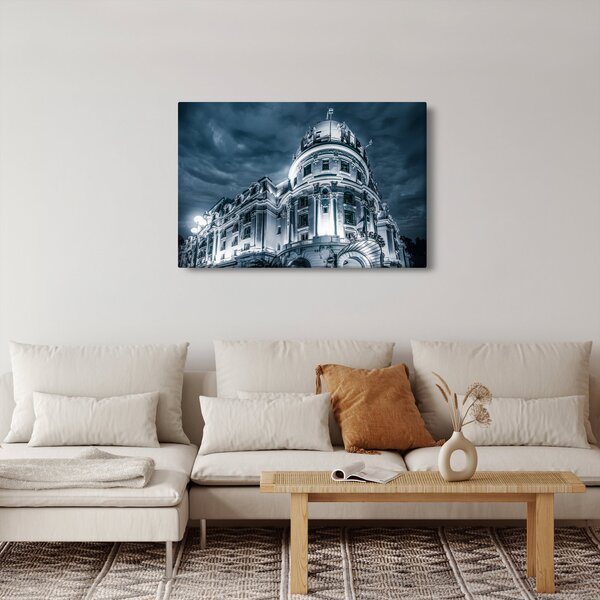 Slika arhitekture u tami (90x60 cm)