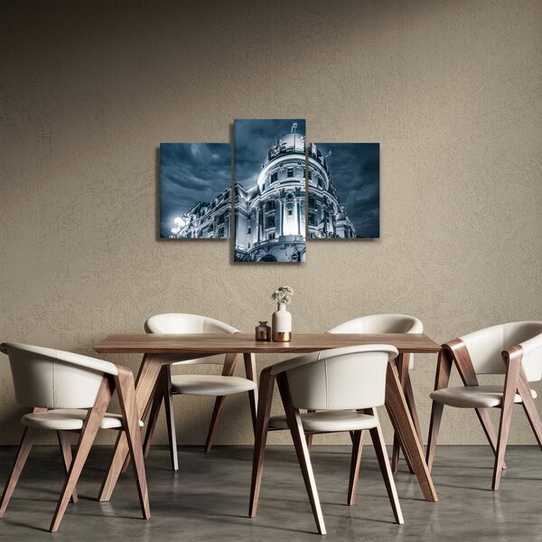 Slika arhitekture u tami (90x60 cm)