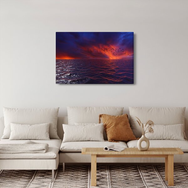 Slika mora s pticama (90x60 cm)