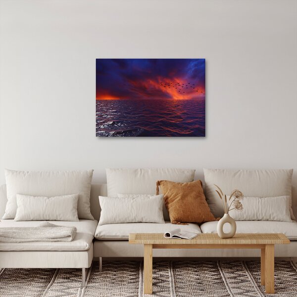 Slika mora s pticama (70x50 cm)