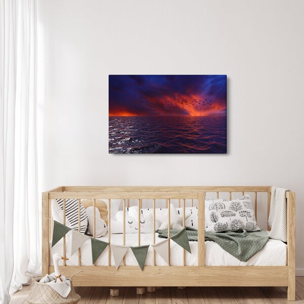 Slika mora s pticama (90x60 cm)