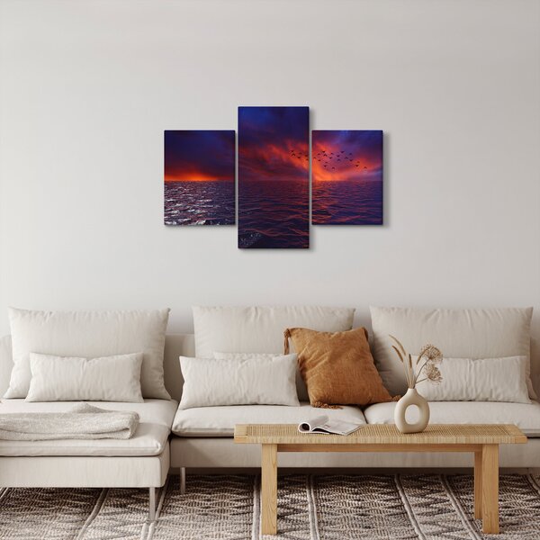 Slika mora s pticama (90x60 cm)