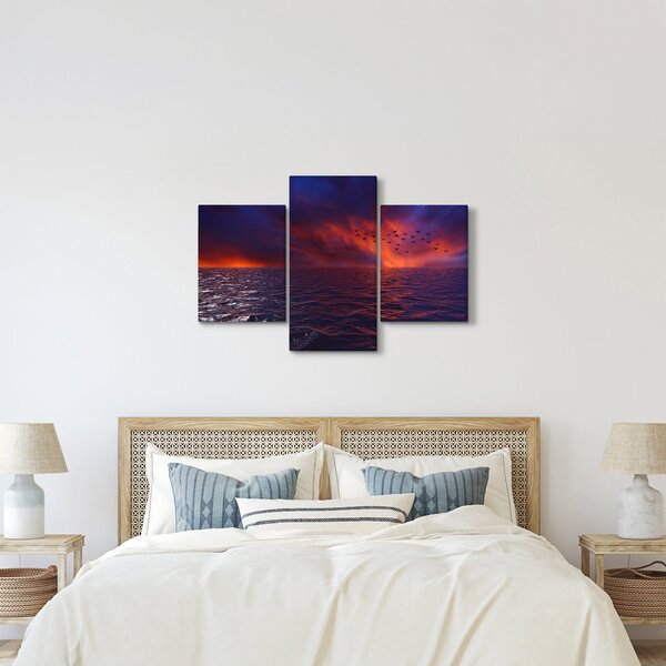 Slika mora s pticama (90x60 cm)