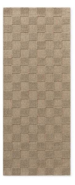 Smeđa ručno rađena vunena staza 80x200 cm Scala – Villeroy&Boch