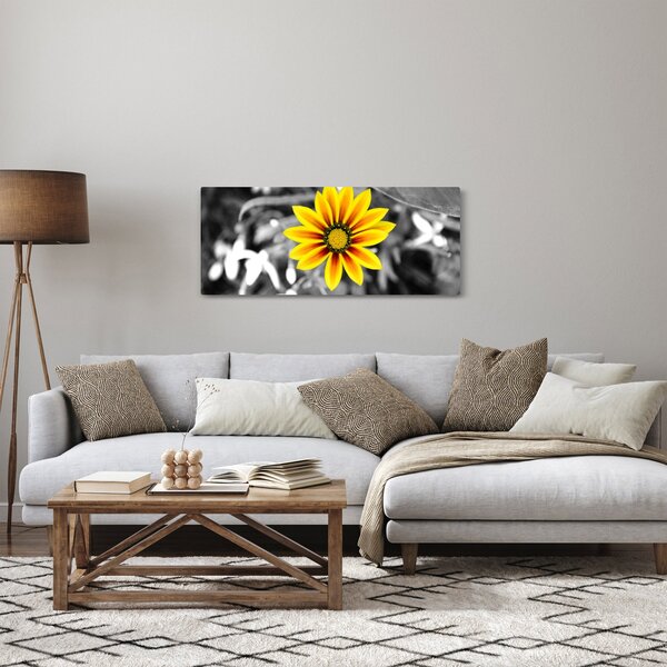 Slika žutog cvijeta (120x50 cm)