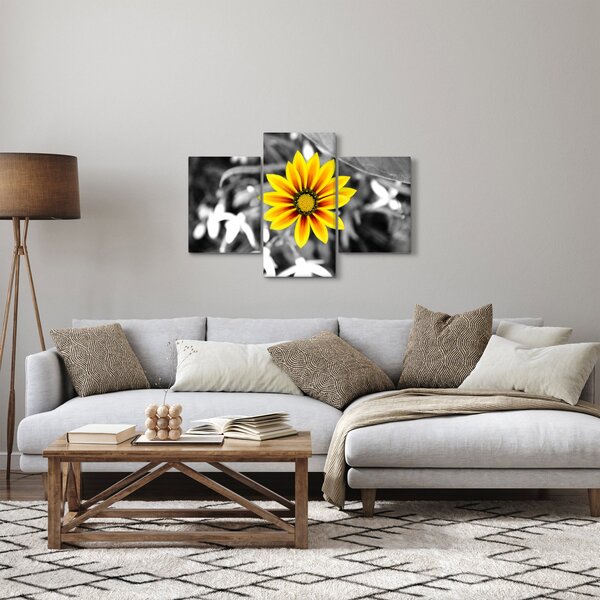 Slika žutog cvijeta (90x60 cm)